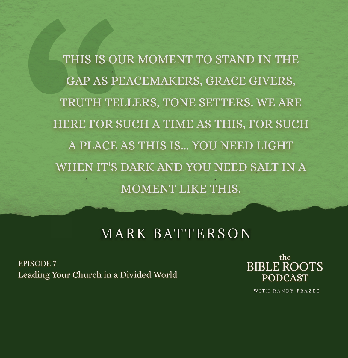 Mark Batterson Quote